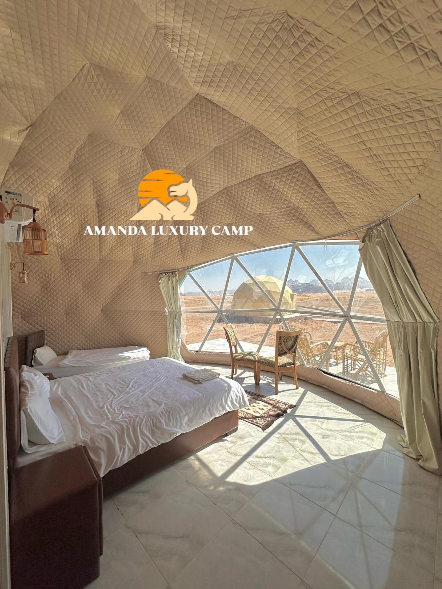 Amanda Luxury Camp Hotel Wadi Rum Buitenkant foto