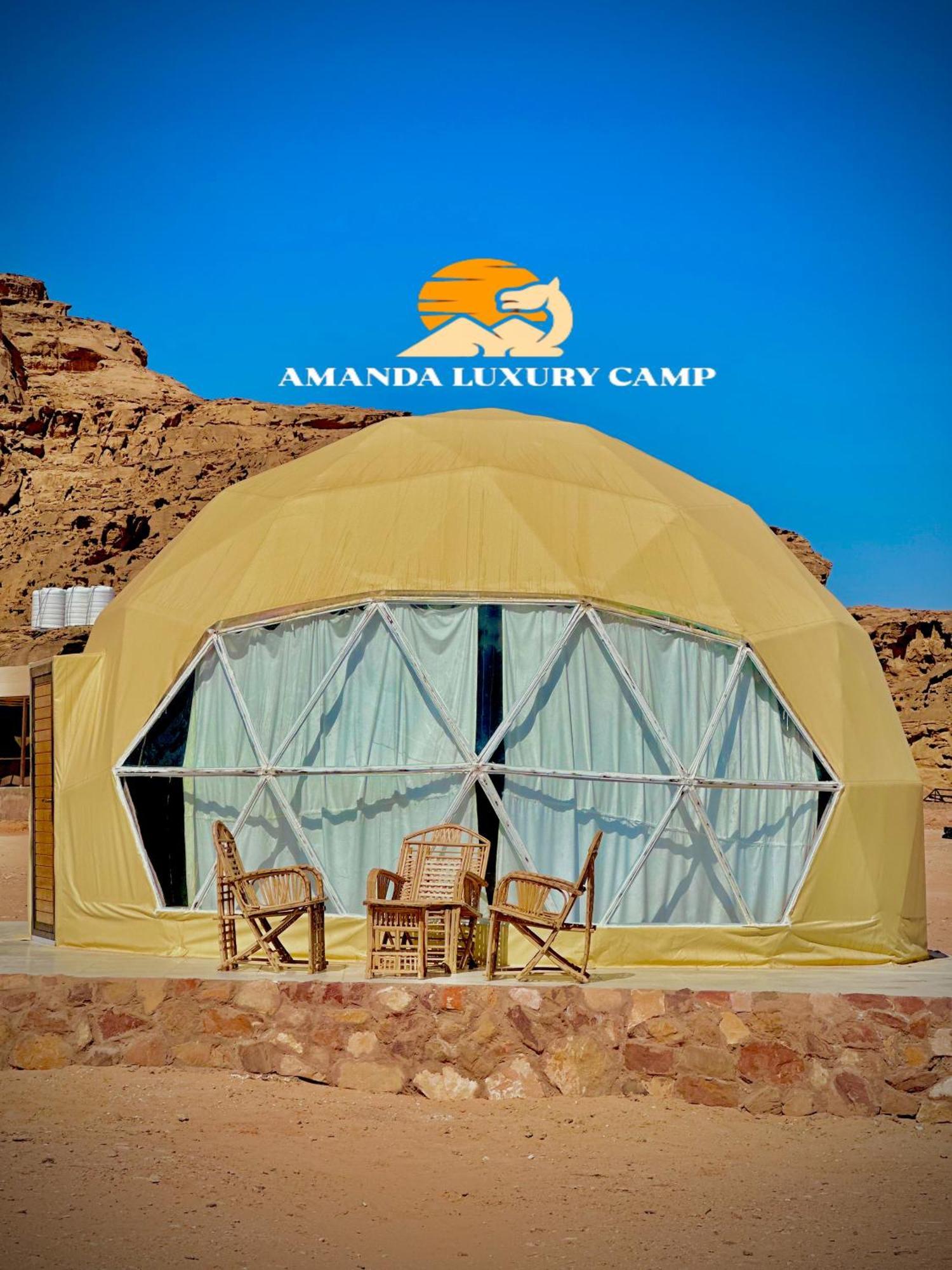 Amanda Luxury Camp Hotel Wadi Rum Buitenkant foto