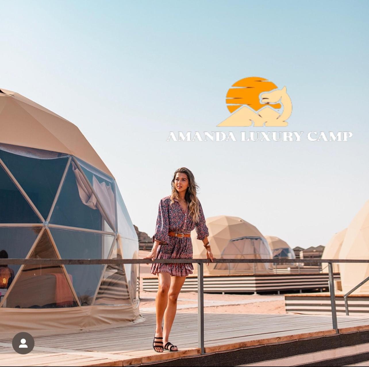 Amanda Luxury Camp Hotel Wadi Rum Buitenkant foto