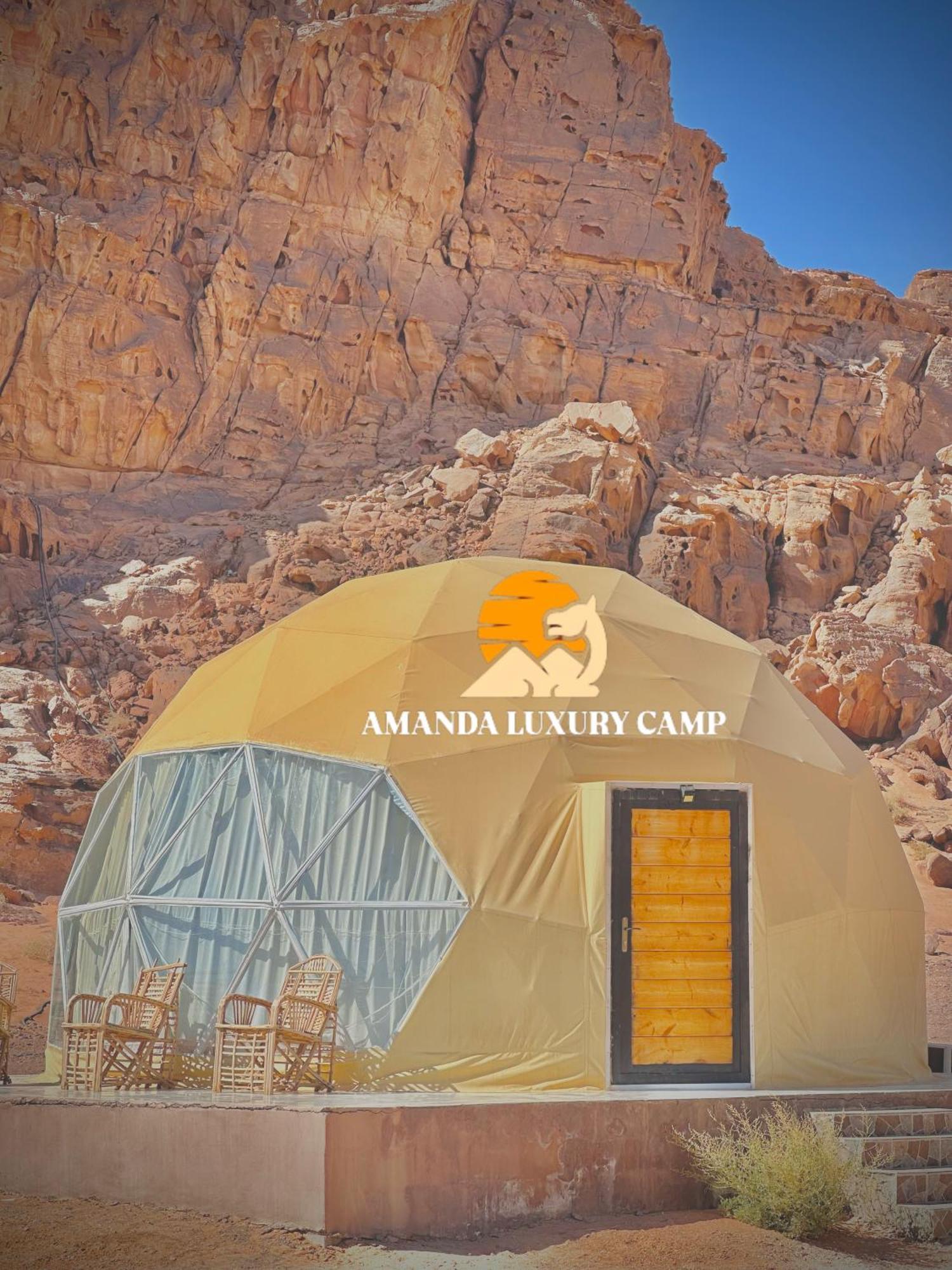 Amanda Luxury Camp Hotel Wadi Rum Buitenkant foto