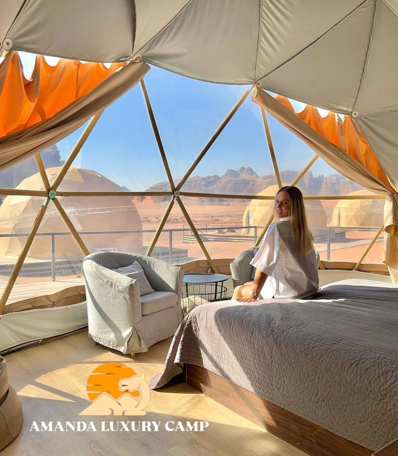 Amanda Luxury Camp Hotel Wadi Rum Buitenkant foto