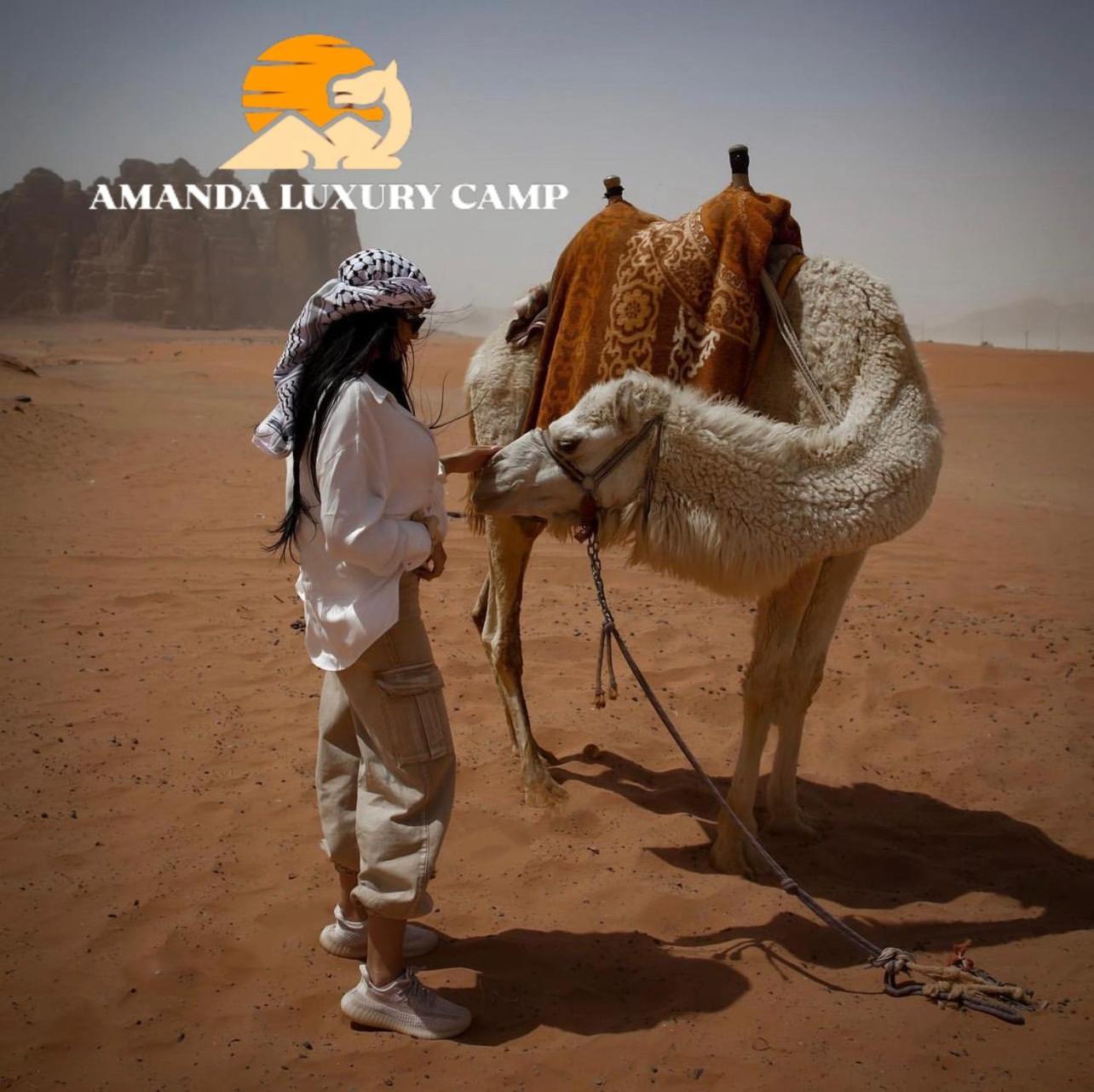 Amanda Luxury Camp Hotel Wadi Rum Buitenkant foto