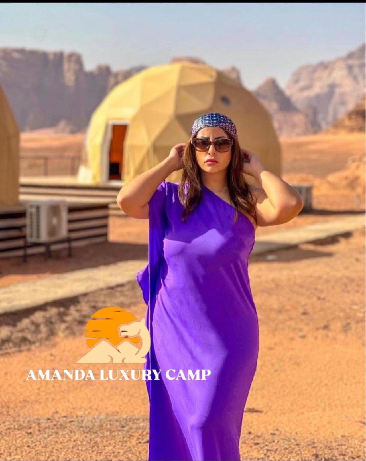 Amanda Luxury Camp Hotel Wadi Rum Buitenkant foto