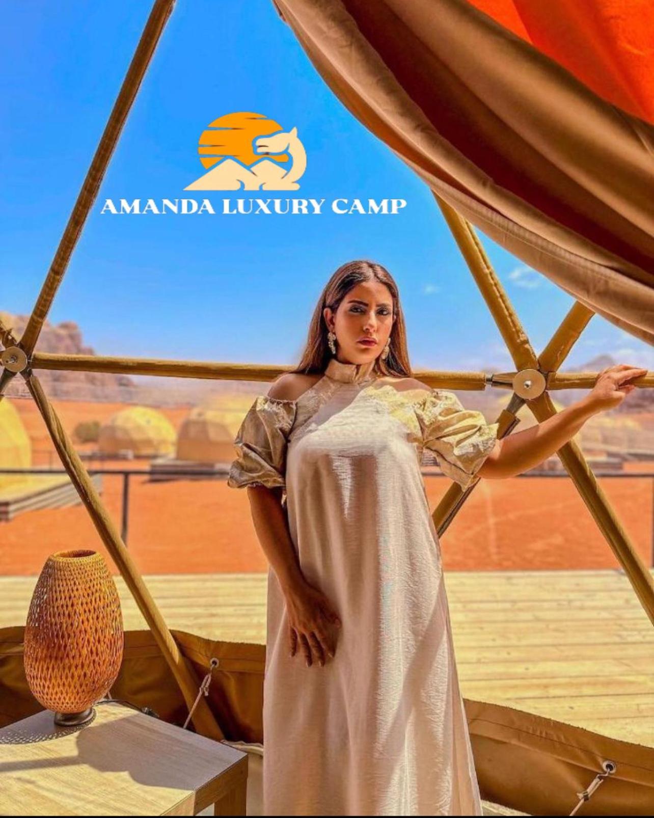 Amanda Luxury Camp Hotel Wadi Rum Buitenkant foto