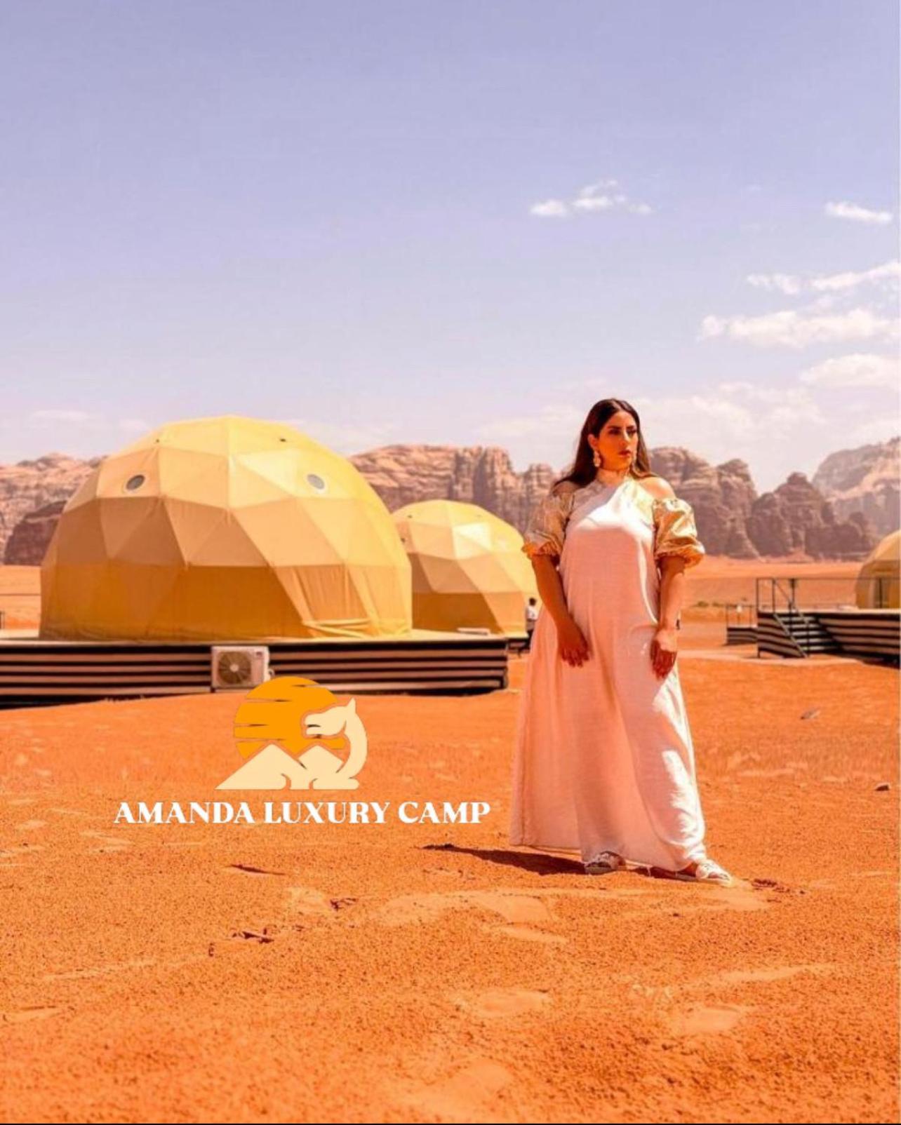 Amanda Luxury Camp Hotel Wadi Rum Buitenkant foto