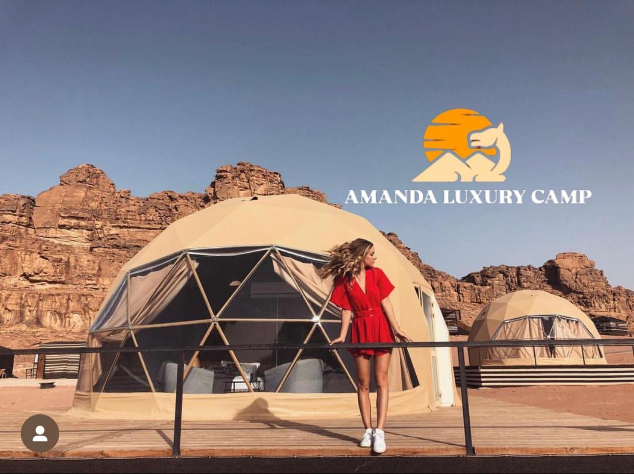 Amanda Luxury Camp Hotel Wadi Rum Buitenkant foto