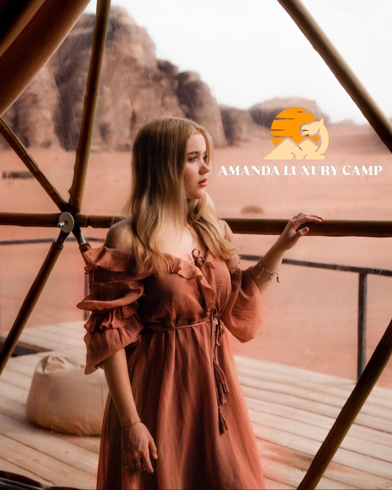 Amanda Luxury Camp Hotel Wadi Rum Buitenkant foto