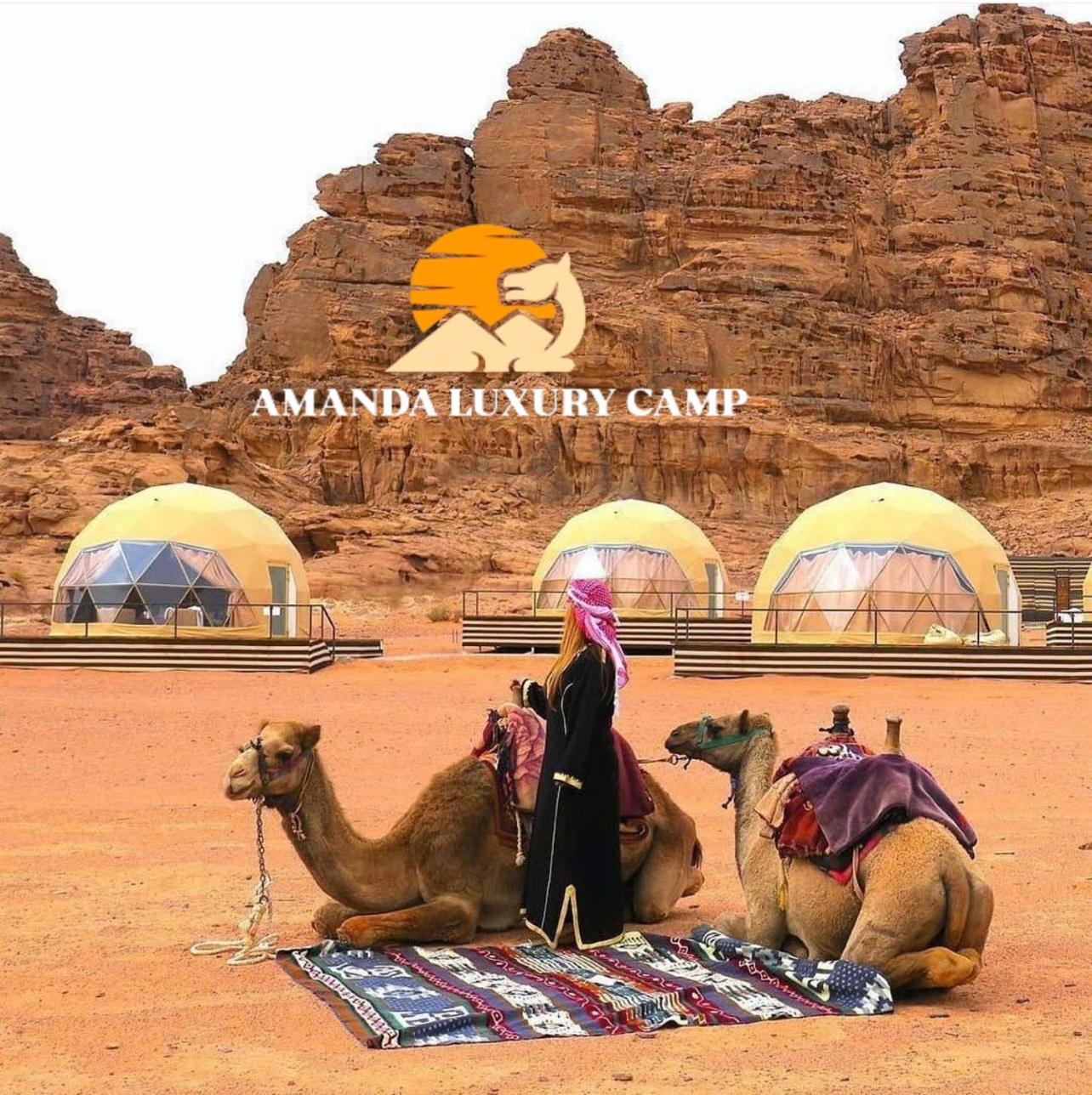 Amanda Luxury Camp Hotel Wadi Rum Buitenkant foto