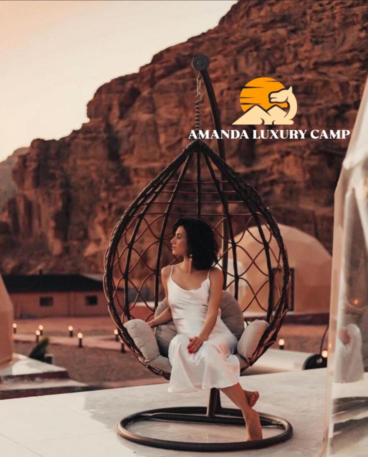 Amanda Luxury Camp Hotel Wadi Rum Buitenkant foto