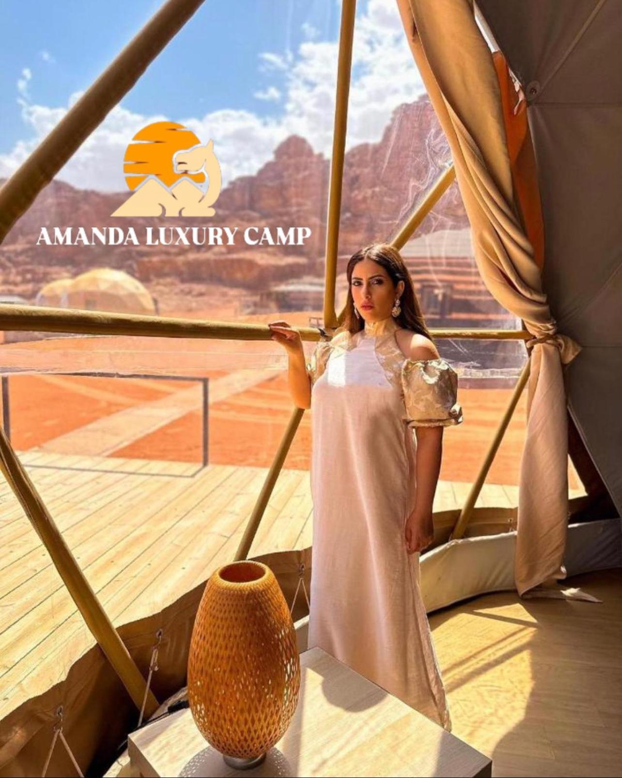 Amanda Luxury Camp Hotel Wadi Rum Buitenkant foto