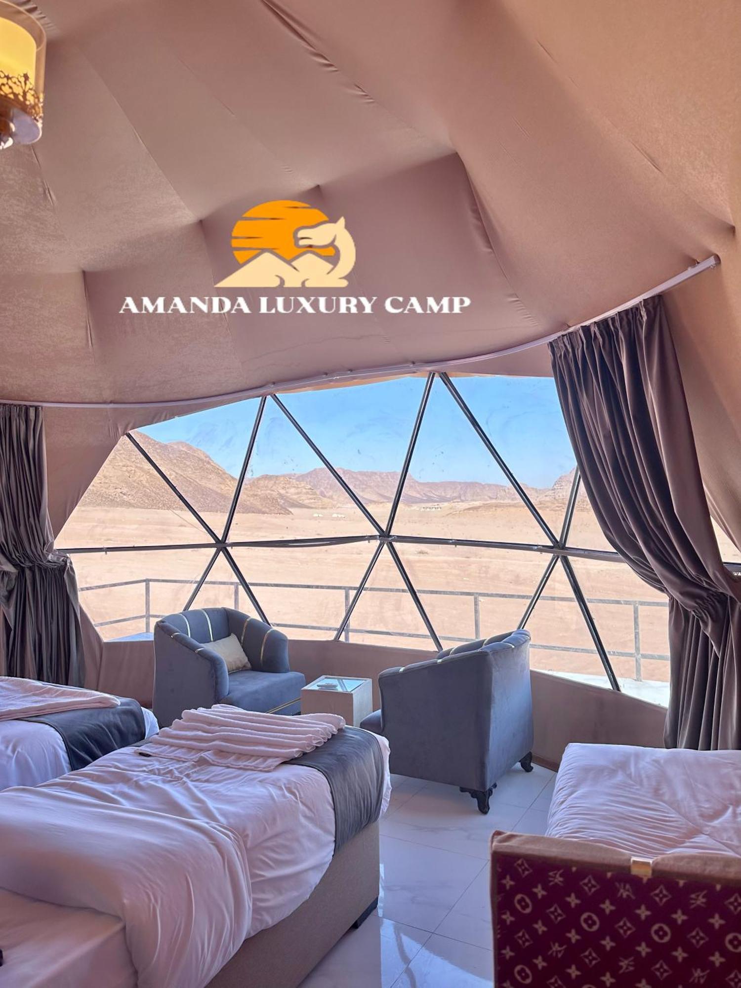 Amanda Luxury Camp Hotel Wadi Rum Buitenkant foto