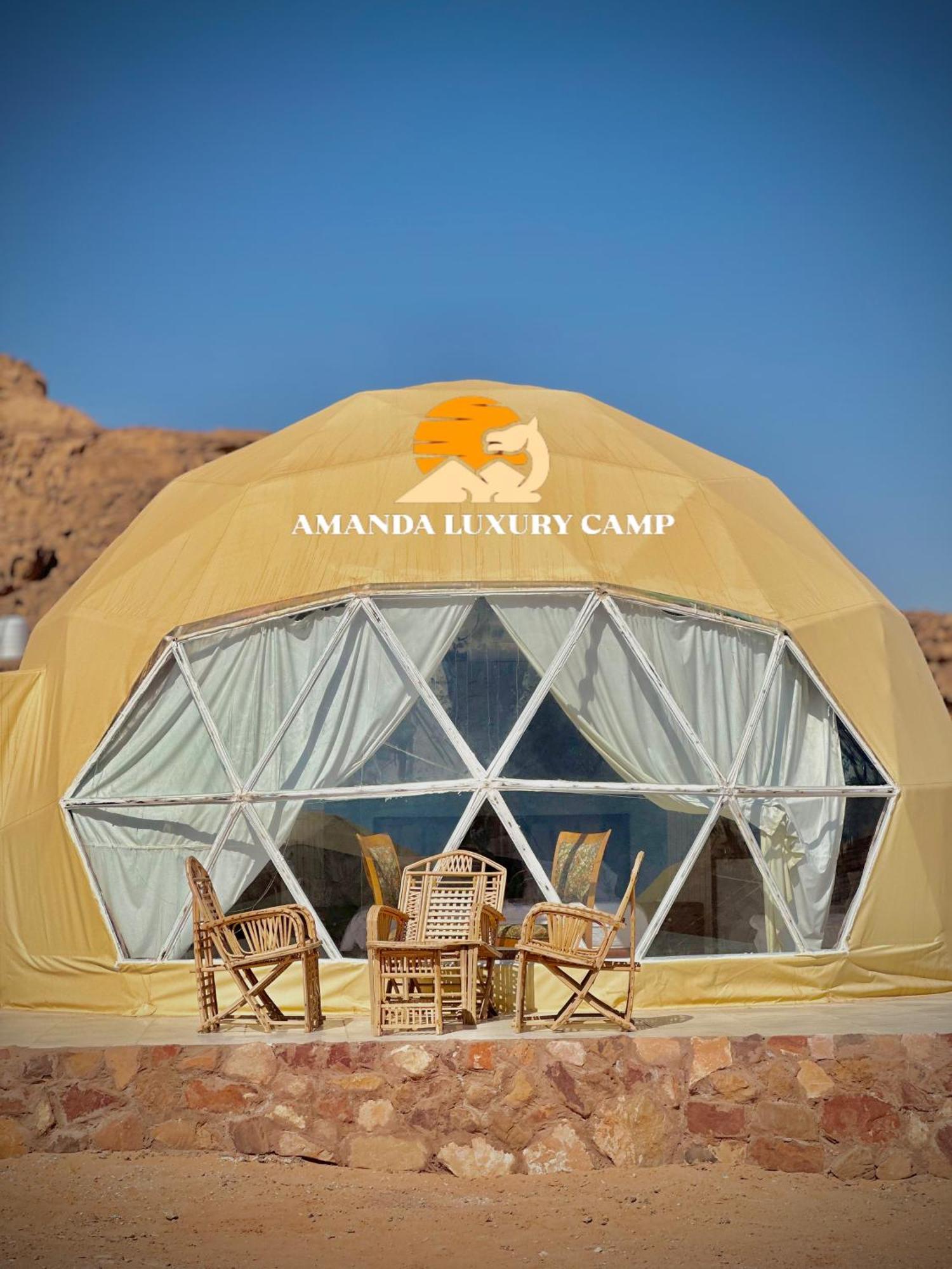 Amanda Luxury Camp Hotel Wadi Rum Buitenkant foto